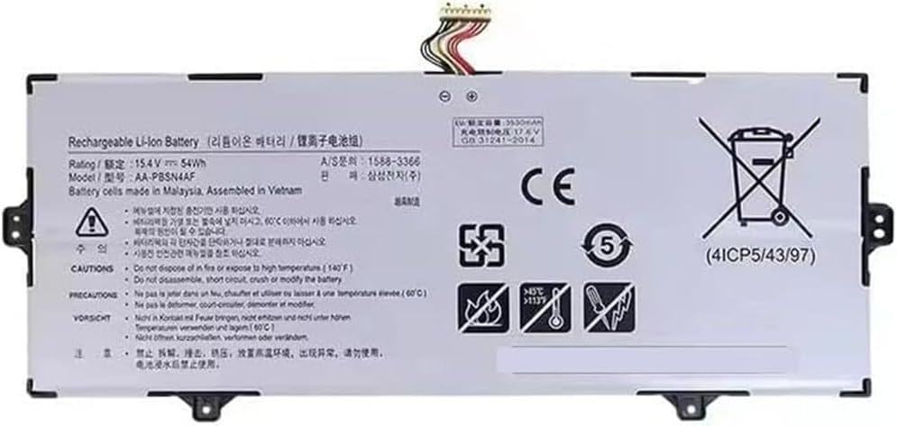 (imagen para) Bater&iacute;a para AA-PBSN4AF AAPBSN4AF Samsung Notebook 9 Pen 13 Inch NP930SBE NT930SBE