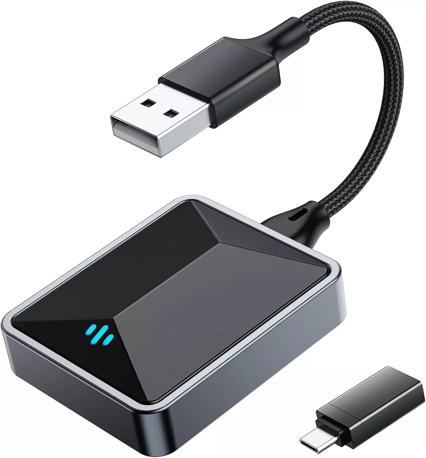 (imagen para) Bater&iacute;a para 2 in 1 Wireless CarPlay Adapter USB BT Dongle Box for Apple CarPlay Android Auto 