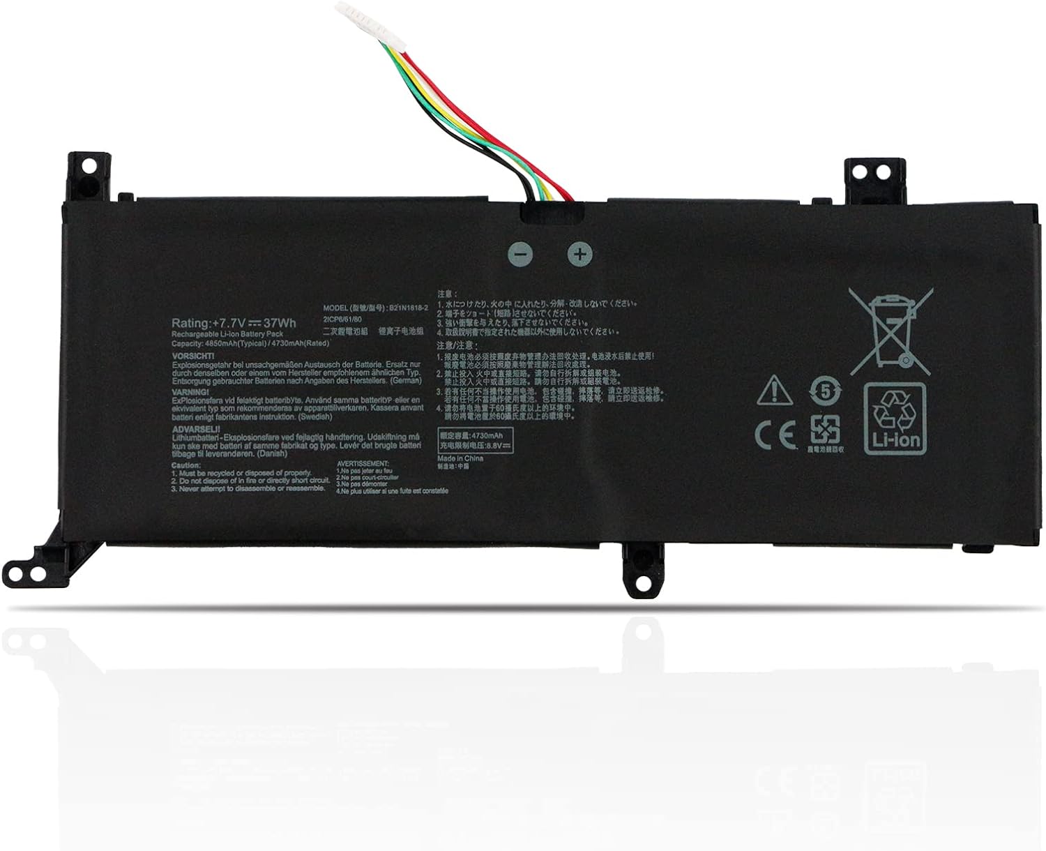 (imagen para) Bater&iacute;a para B21N1818-2 Asus VivoBook 14 F412DA F412FJ F412FL F412UA A412DA A412FA A412FL A412FJ A412UA