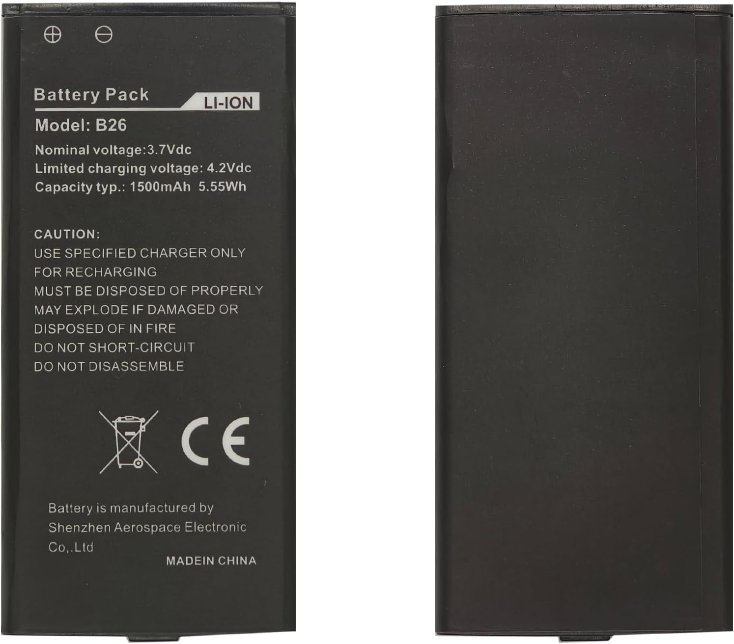 (imagen para) Bater&iacute;a para 3.7V 1500mAh B26 for Caterpillar Phone