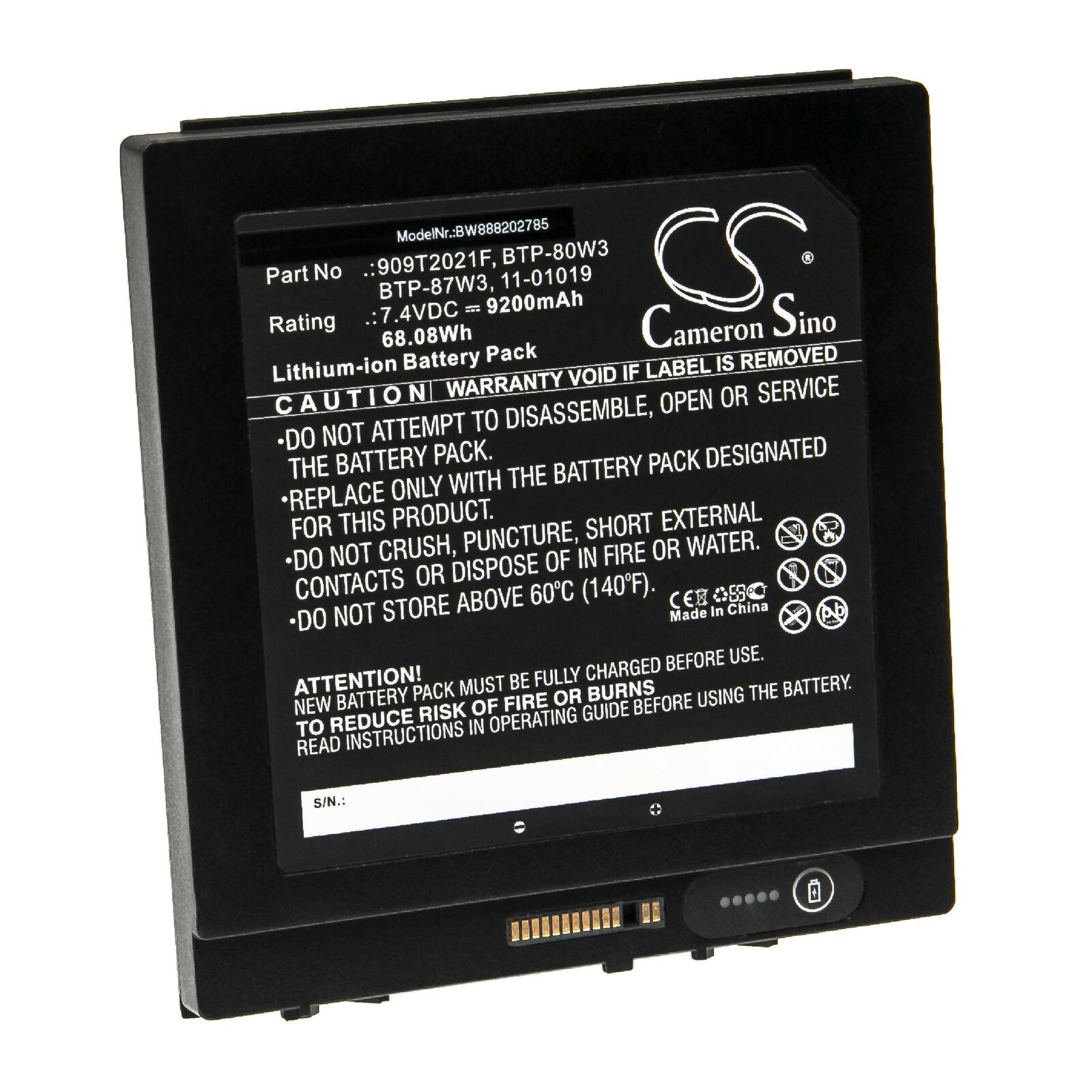 (imagen para) Bater&iacute;a para 909T2021F BTP-87W3 BTP-80W3 Xplore iX104C2D iX104RD XC6 DMSR 