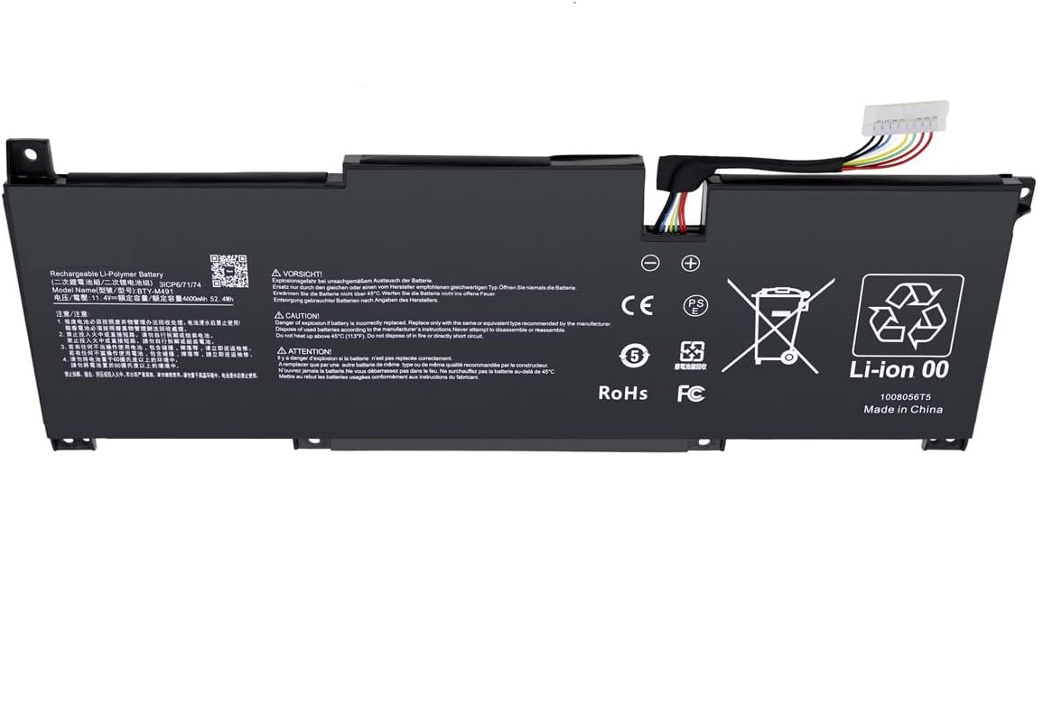 (imagen para) Bater&iacute;a para BTY-M491 MSI Modern 15 A11M MS-1552 15M A11SDK A11UEKV 11.4V