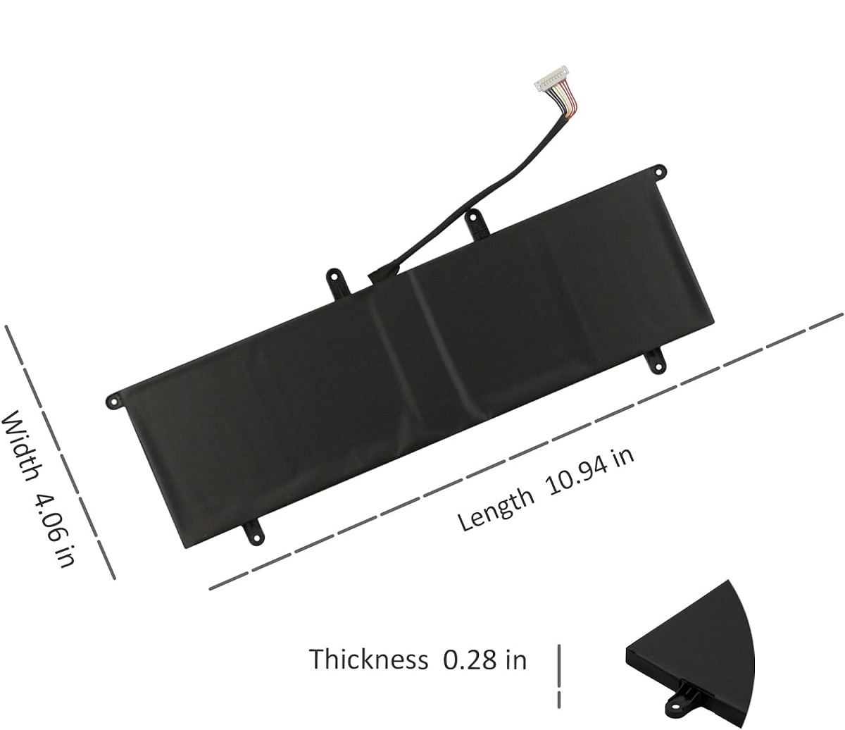 Imágenes Adicionales Modales para Bater&iacute;a para ASUS C41N1901 4ICP6/60/72