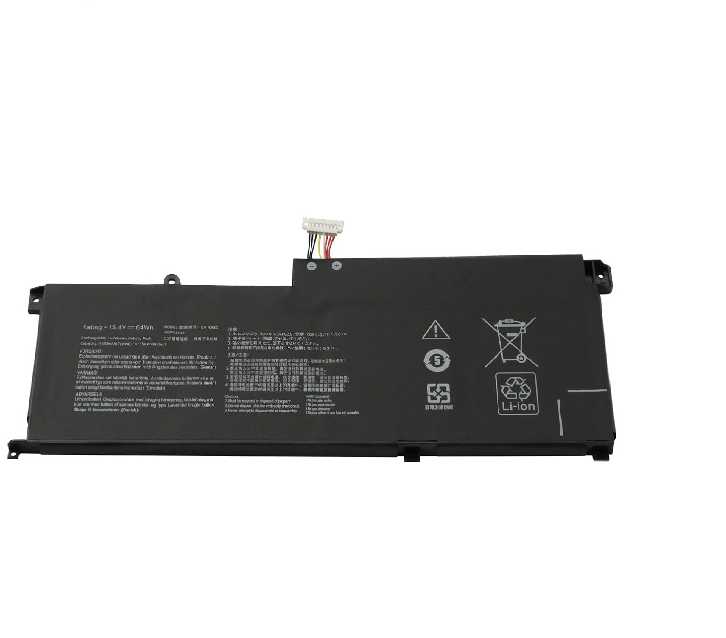 (imagen para) Bater&iacute;a para Asus UM535QA UM535QE 15.4V 4050mAh 0B200-03770100 C41N2002