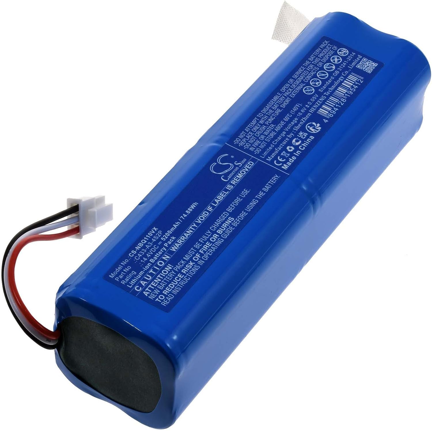 (imagen para) Bater&iacute;a para ECOVACS Deebot 900,700,M88,DE33,DE35,DG710,DG716,Deebot OZMO 610,901,902 