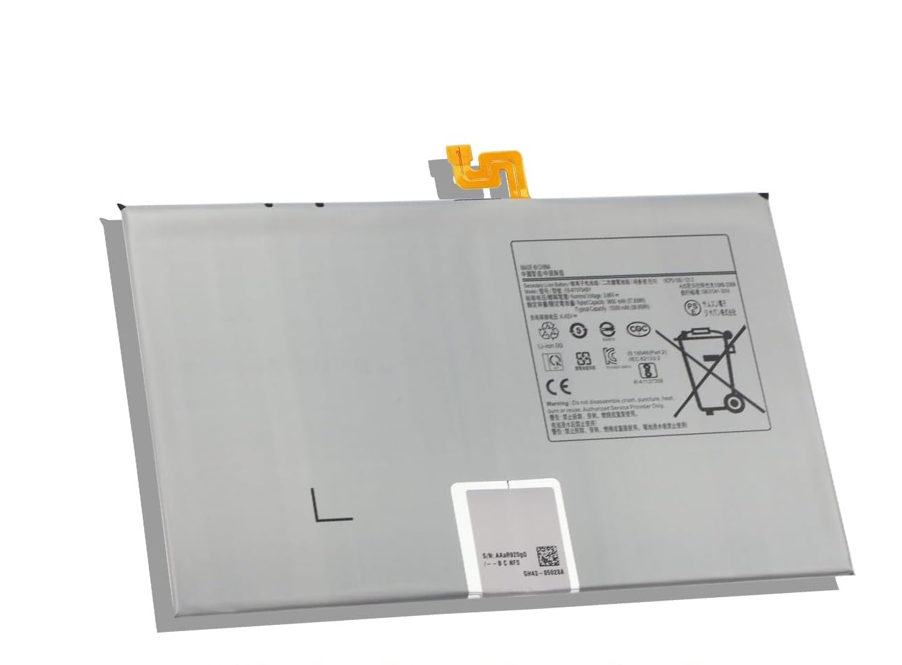 (imagen para) Bater&iacute;a para EB-BT975ABY Samsung Galaxy Tab S7 12.4 Plus 5G SM-T975N SM-T970 SM-T975 