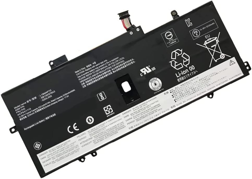 (imagen para) Bater&iacute;a para L18C4P71 Lenovo ThinkPad X1 Yoga 2019 2020 4th 5th Gen ThinkPad X1 Carbon 2019 2020 7th 8th Gen 20QD 20QE