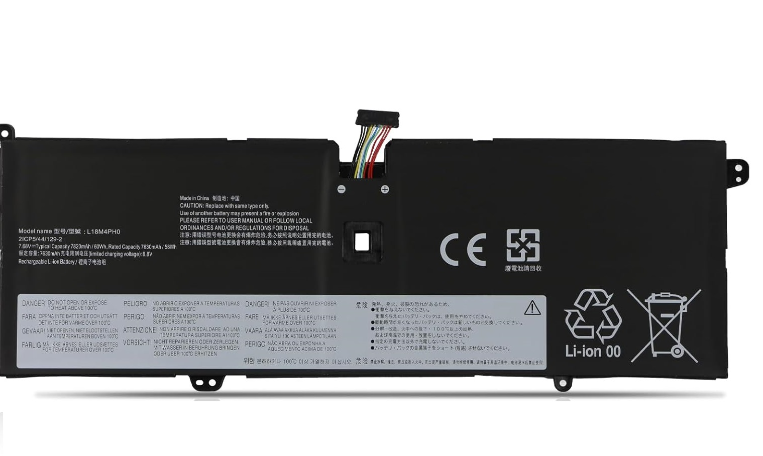 (imagen para) Bater&iacute;a para L18C4PH0 L18M4PH0 Lenovo Ideapad Yoga C940-14IIL 81Q9 2-in-1 14 inch 