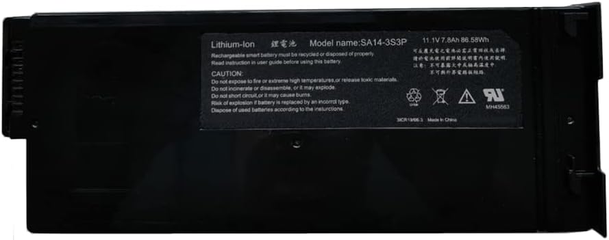 (imagen para) Bater&iacute;a para DurabooK SA14-3S3P 3ICR19/66-3 11.1V Durabook SA14